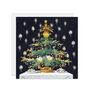 Christmas tree Christmas cards (pack of 6)